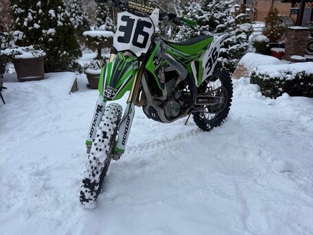 2020 Kawasaki KX 450, зелёный, 460000 рублей, вид 5