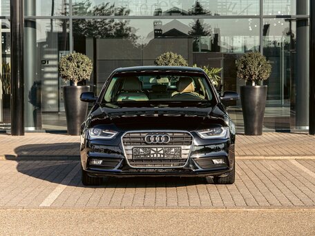 2015 Audi A4 IV (B8) Рестайлинг, чёрный, 1195000 рублей, вид 2