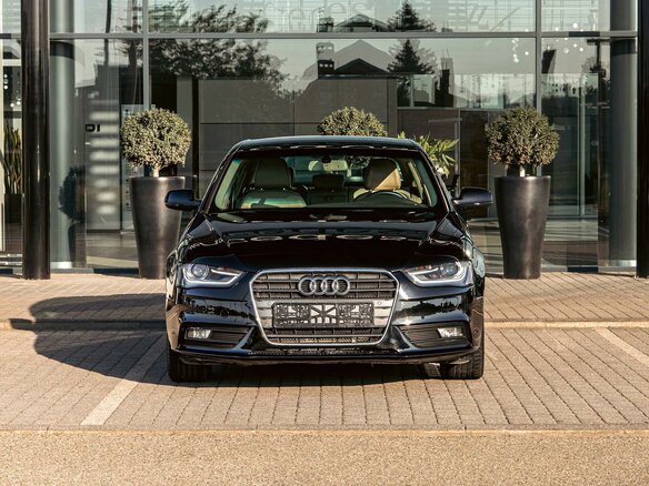2015 Audi A4 IV (B8) Рестайлинг, чёрный, 1195000 рублей - вид 1
