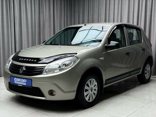2011 Renault Sandero I, бежевый, 749000 рублей, вид 1
