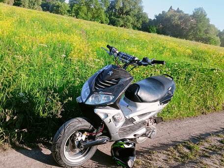 2006 Peugeot Speedfight 50, серебристый, 80000 рублей, вид 2