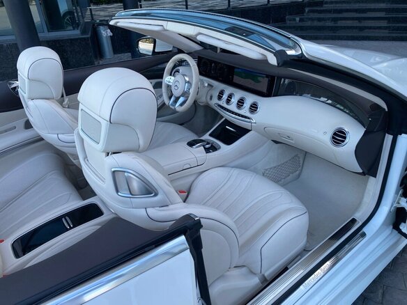 2020 Mercedes-Benz S-Класс 560 VI (W222, C217) Рестайлинг, белый, 17500000 рублей - вид 14