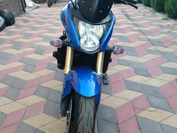 2008 Honda CB 600F Hornet, синий, 550000 рублей