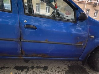 2006 Renault Logan I, синий, 139000 рублей, вид 5