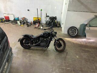 1996 Honda Steed 400, чёрный, 319000 рублей, вид 1