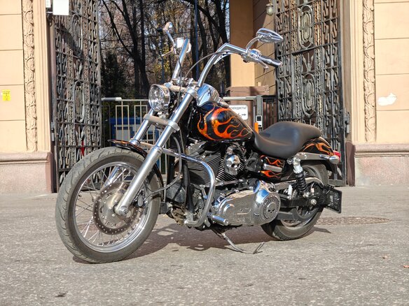 2013 Harley-Davidson Dyna Super Glide, чёрный, 1300000 рублей - вид 4