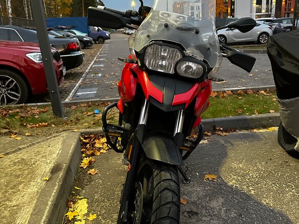 2017 BMW F 700 GS, красный - вид 3