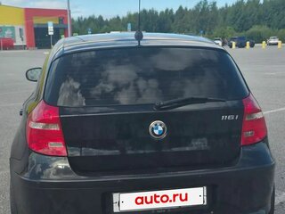 2011 BMW 1 серии 116i I (E81/E82/E87/E88) Рестайлинг, чёрный, 850000 рублей, вид 2