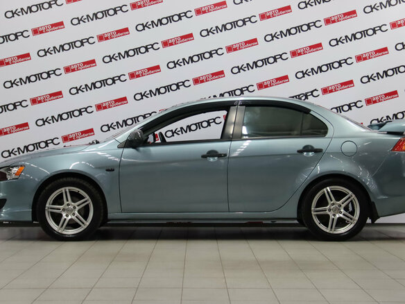 2008 Mitsubishi Lancer X, зелёный, 715150 рублей - вид 4