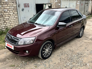 2013 Lada (ВАЗ) Granta I, пурпурный, 370000 рублей, вид 1