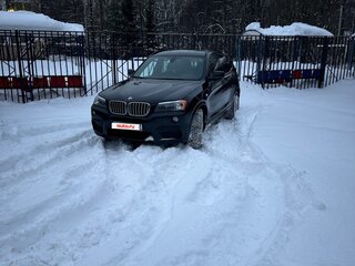 2011 BMW X3 28i xDrive II (F25), чёрный, 2200000 рублей, вид 3