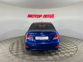 2013 Hyundai Solaris I, синий, 660000 рублей, вид 5
