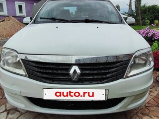 2013 Renault Logan I Рестайлинг, белый, 230000 рублей, вид 1