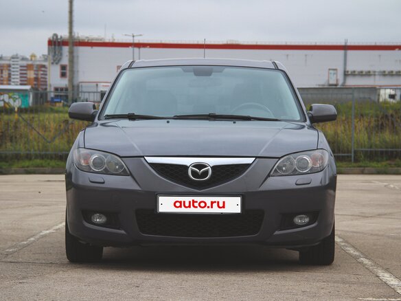 2008 Mazda 3 I (BK) Рестайлинг, серый, 770000 рублей - вид 3