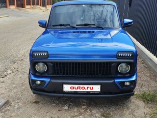 2019 Lada (ВАЗ) 2121 (4x4) Urban I Рестайлинг, синий, 900000 рублей, вид 2