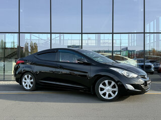 2012 Hyundai Elantra V (MD), чёрный, 870000 рублей, вид 3