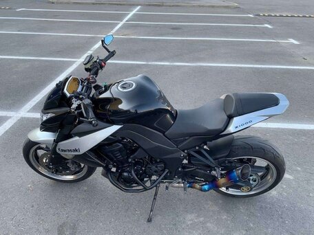 2011 Kawasaki Z 1000, чёрный, 700000 рублей, вид 4