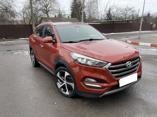 2017 Hyundai Tucson III, красный, 1100000 рублей, вид 3
