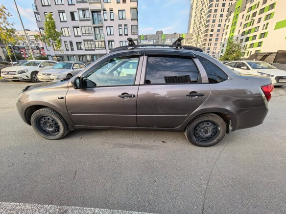 2015 Lada (ВАЗ) Granta I, коричневый - вид 4
