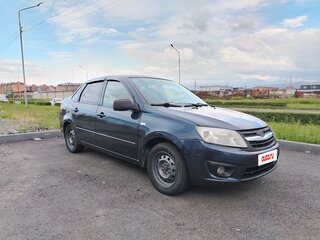 2012 Lada (ВАЗ) Granta I, синий, 270000 рублей, вид 4