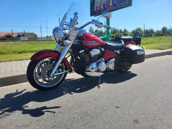 2006 Yamaha XV 1900, красный, 721691 рублей - вид 13