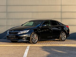 2015 Kia Optima III Рестайлинг, чёрный, 1695000 рублей, вид 1