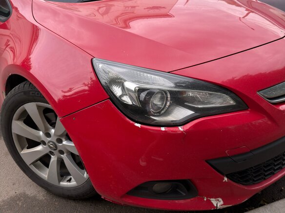 2011 Opel Astra GTC J Рестайлинг, красный - вид 6