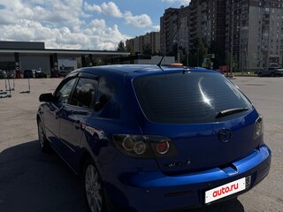 2008 Mazda 3 I (BK) Рестайлинг, синий, 620000 рублей, вид 4