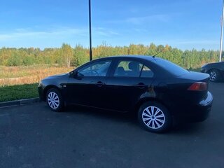 2008 Mitsubishi Lancer X, чёрный, 700000 рублей, вид 2