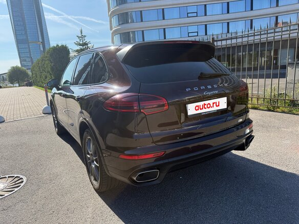 2017 Porsche Cayenne Diesel II Рестайлинг (958), коричневый - вид 5