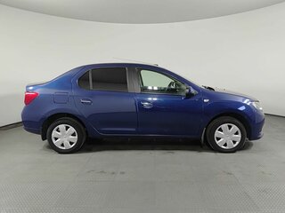 2017 Renault Logan II, синий, 855000 рублей, вид 4