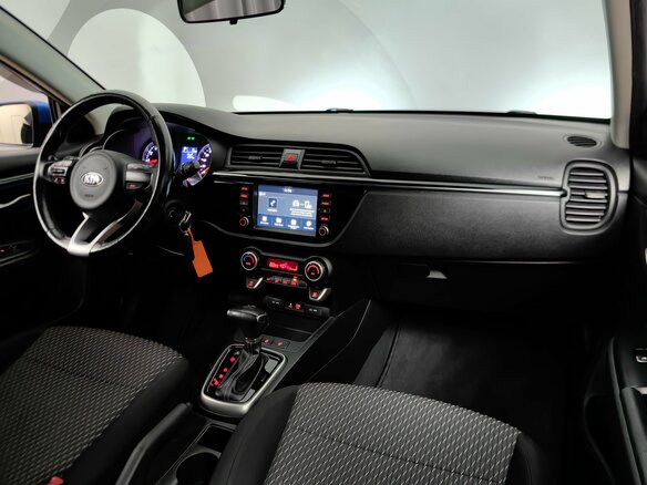 2018 Kia Rio IV, синий, 1325000 рублей - вид 13