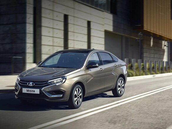 2026 Lada (ВАЗ) Vesta I Рестайлинг (NG), серый - вид 19