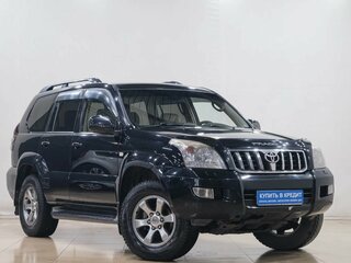 2007 Toyota Land Cruiser Prado 5-speed 120 Series Рестайлинг, чёрный, 1939000 рублей, вид 1