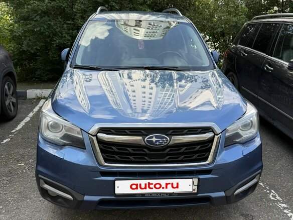 2017 Subaru Forester IV Рестайлинг 2, синий, 1950000 рублей - вид 2