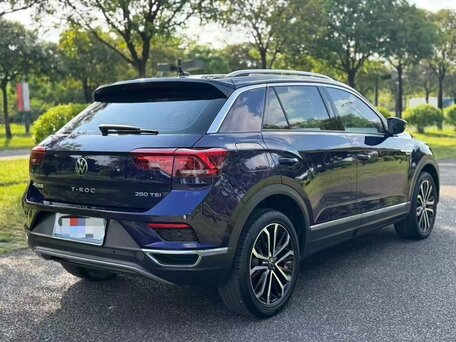 2022 Volkswagen T-Roc I (China Market), фиолетовый, 2050000 рублей, вид 4
