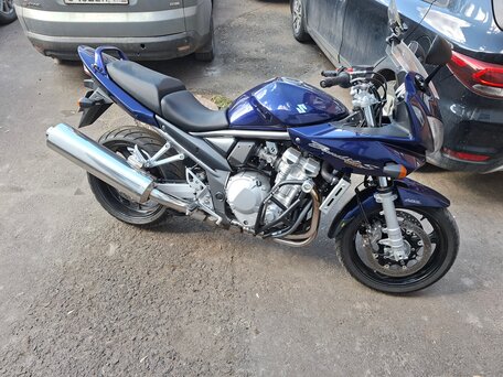 2008 Suzuki Bandit GSF 1250, синий, 600000 рублей, вид 3