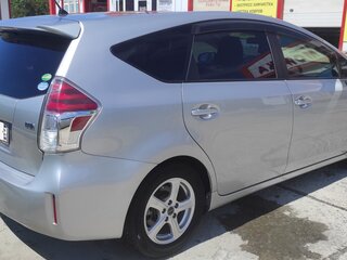 2018 Toyota Prius Alpha I (ZVW40/41) Рестайлинг, серый, 1450000 рублей, вид 5