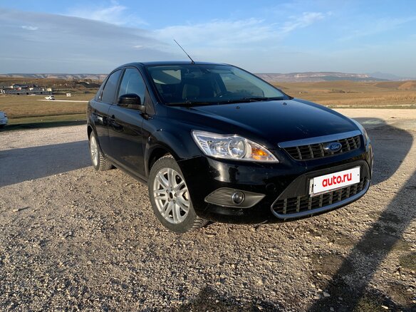 2008 Ford Focus II Рестайлинг, чёрный, 650000 рублей