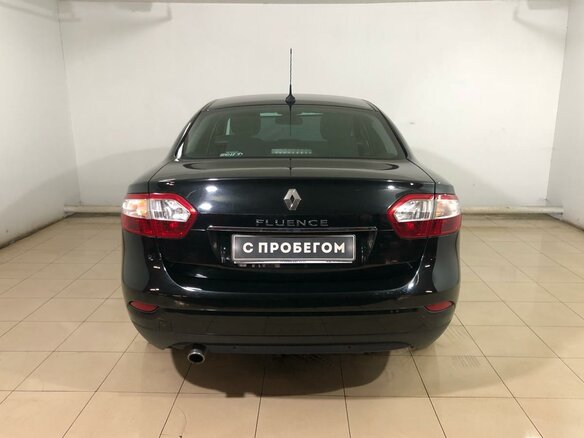 2013 Renault Fluence I Рестайлинг, чёрный - вид 4