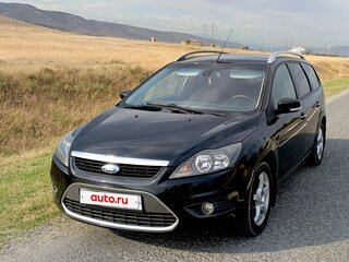 2011 Ford Focus II Рестайлинг, чёрный, 630000 рублей, вид 2