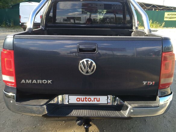 2011 Volkswagen Amarok I, синий - вид 2