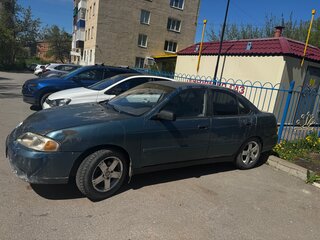 2001 Nissan Sentra V (B15), зелёный, 200000 рублей, вид 3