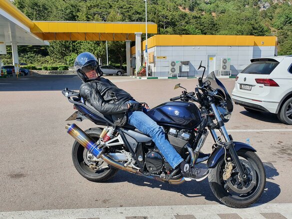 2007 Suzuki GSX 1400, синий - вид 28