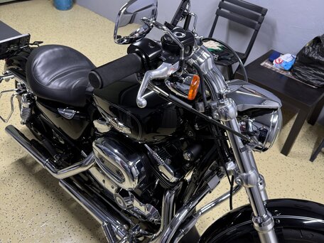 2012 Harley-Davidson Sportster 1200, чёрный, 800000 рублей, вид 5