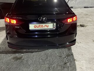 2021 Hyundai Solaris II Рестайлинг, чёрный, 1350000 рублей, вид 3