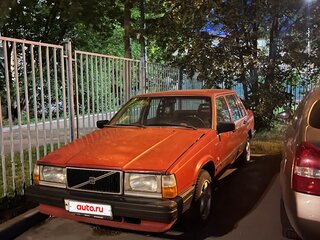 1985 Volvo 740, красный, 225000 рублей, вид 1