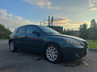 2007 Mazda 3 I (BK) Рестайлинг, синий, 450000 рублей, вид 2