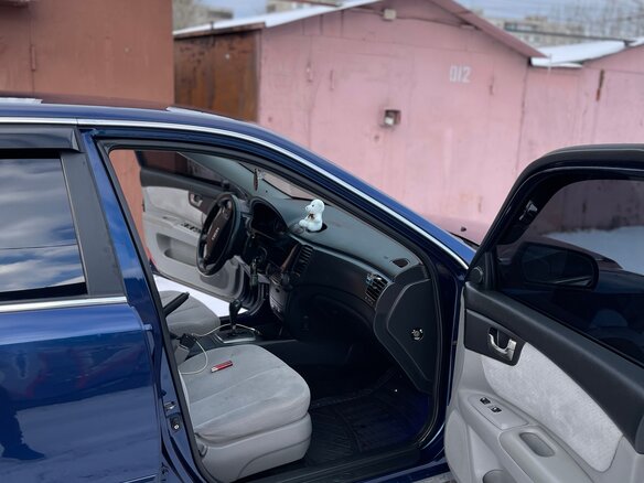 2006 Kia Magentis II, синий, 650000 рублей - вид 7