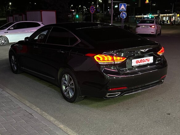 2017 Genesis G80 I, чёрный, 2699000 рублей - вид 5